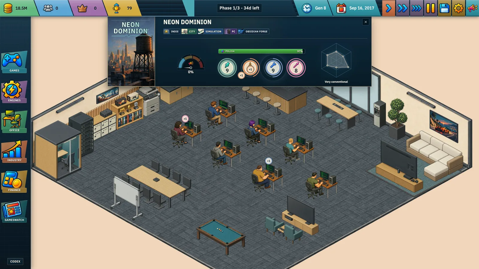 Game Dev Dynasty gameplay trailer